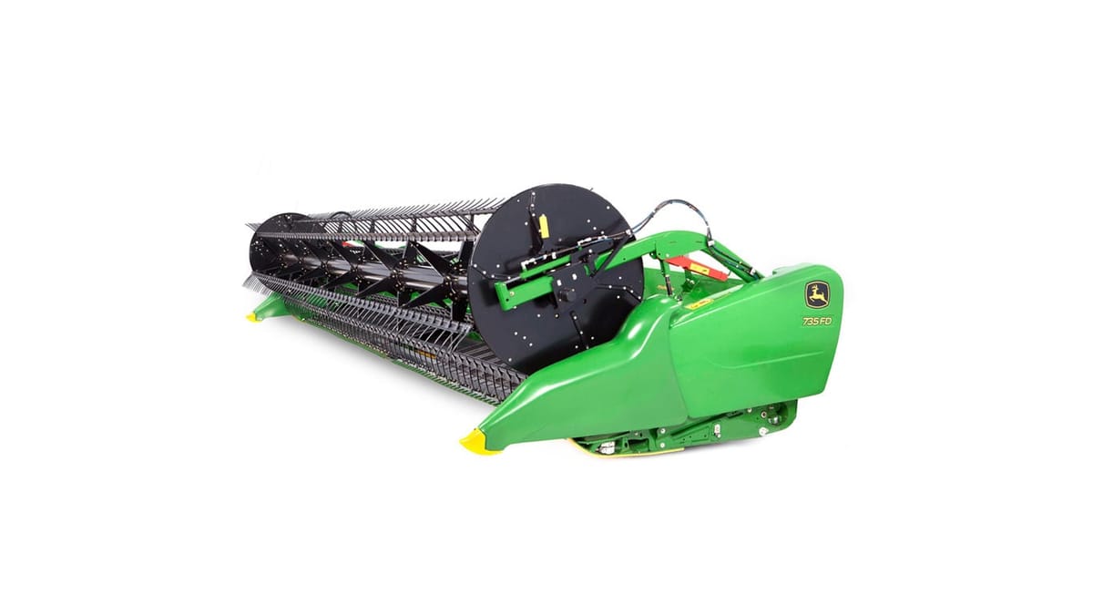 John Deere Plataforma draper flexible de 35 pies